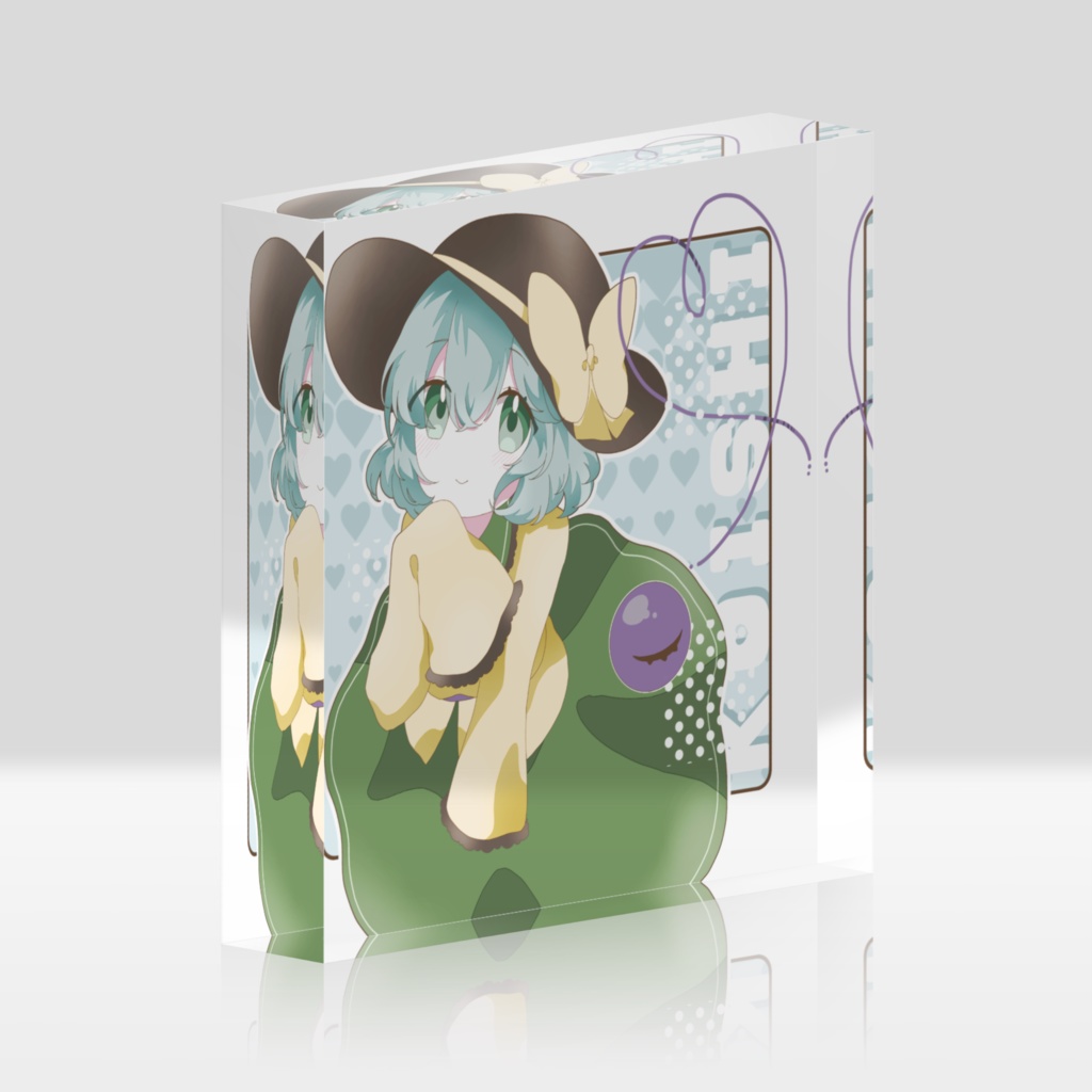 こいしちゃんアクリルブロック