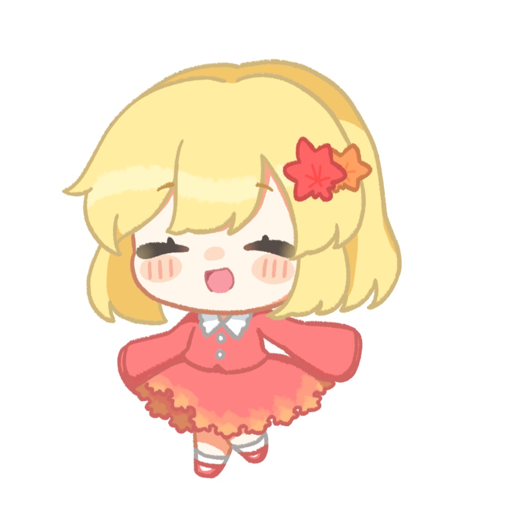 静葉ちゃんアクリルキーホルダー