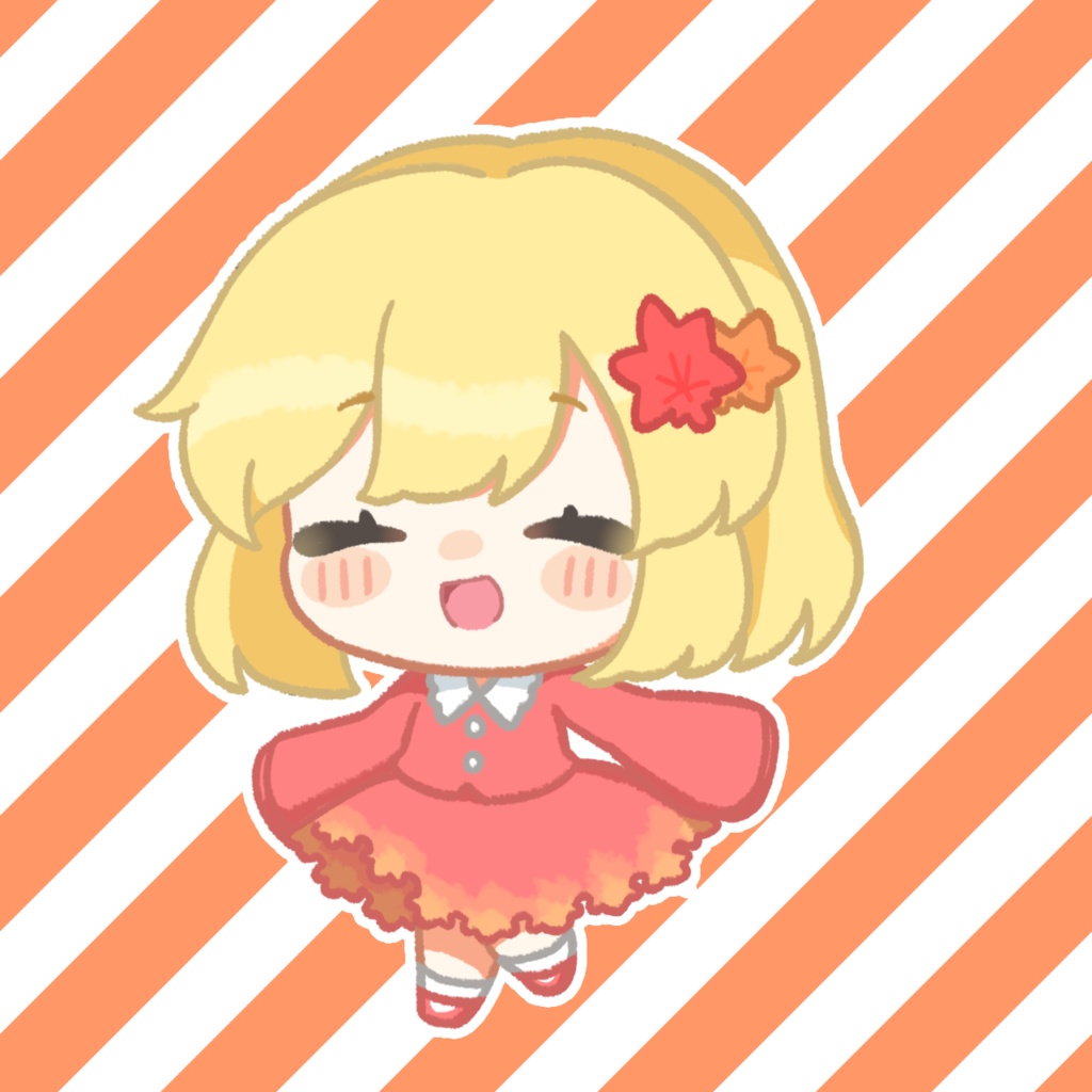 静葉ちゃんハート缶バッジ