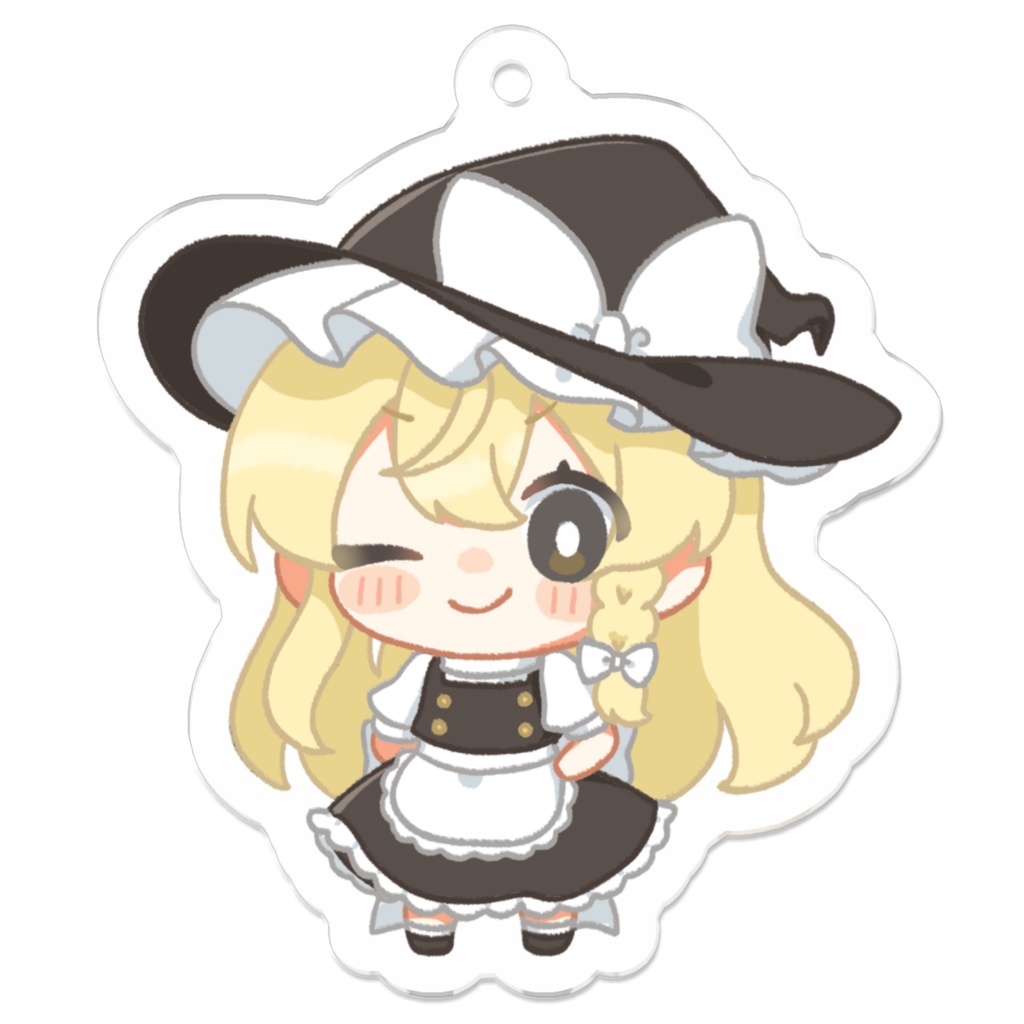 魔理沙ちゃんアクリルキーホルダー