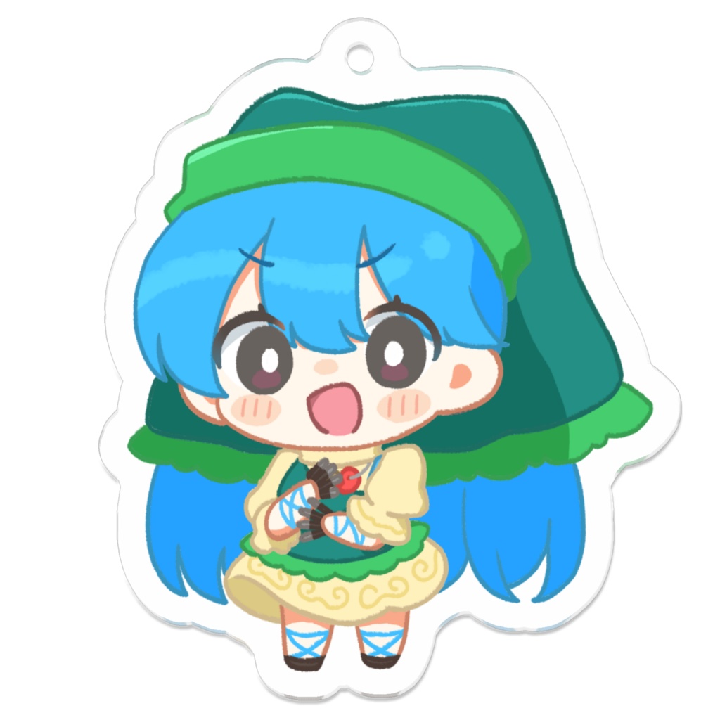 袿姫ちゃんアクリルキーホルダー