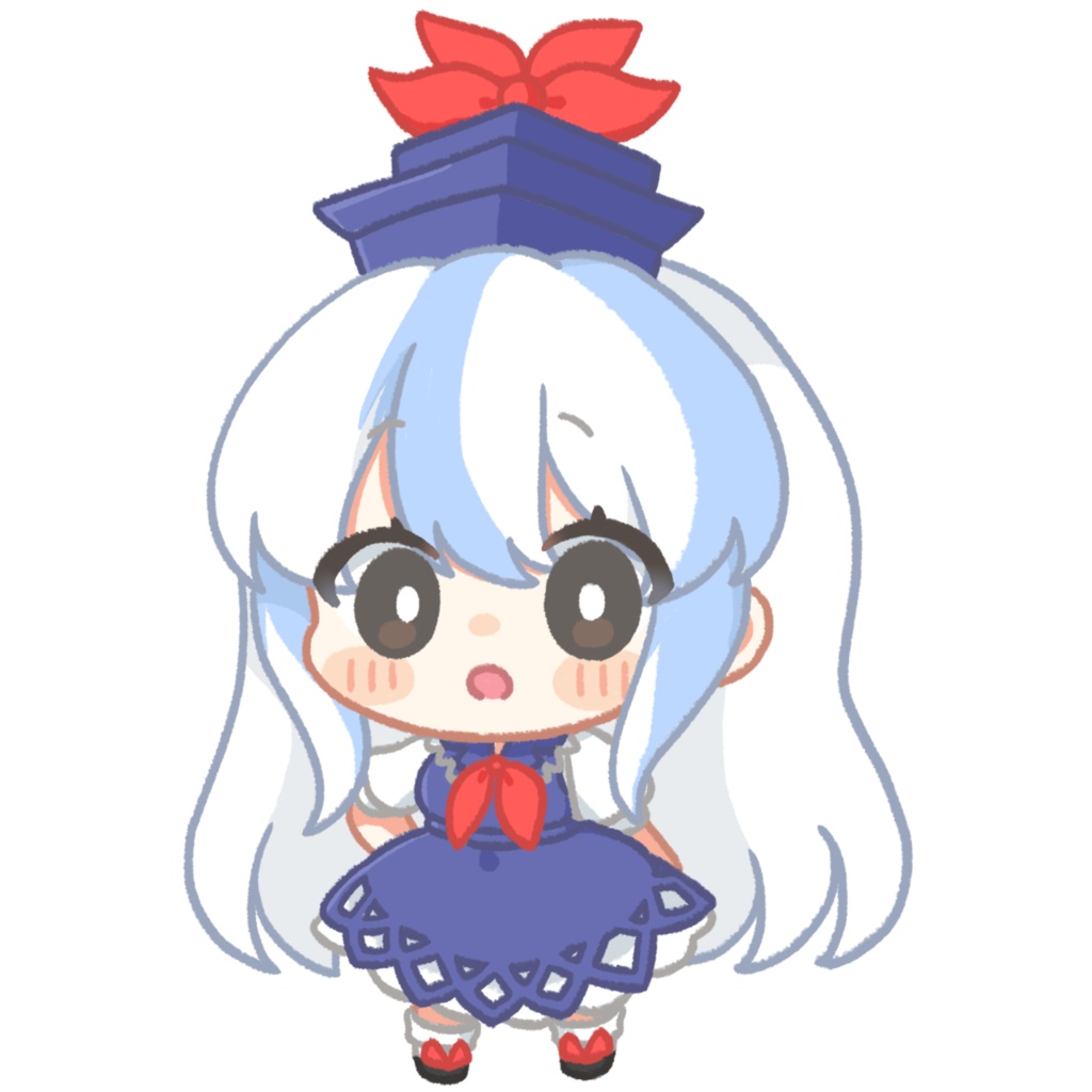 慧音ちゃんアクリルキーホルダー