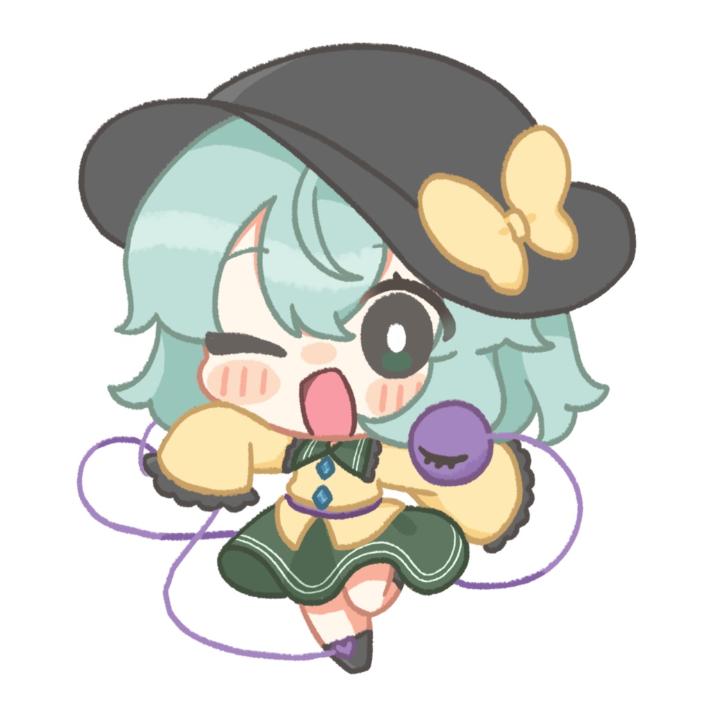 こいしちゃんアクリルキーホルダー