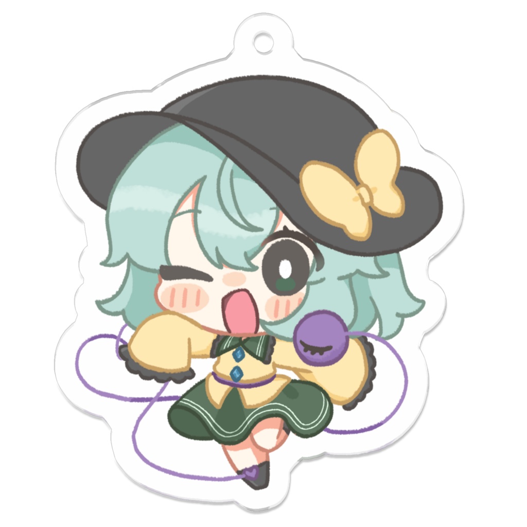 こいしちゃんアクリルキーホルダー
