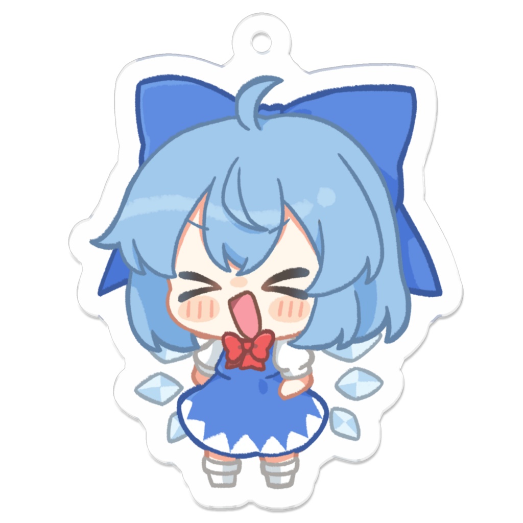 チルノちゃんアクリルキーホルダー