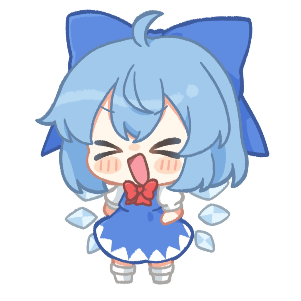 チルノちゃんアクリルキーホルダー