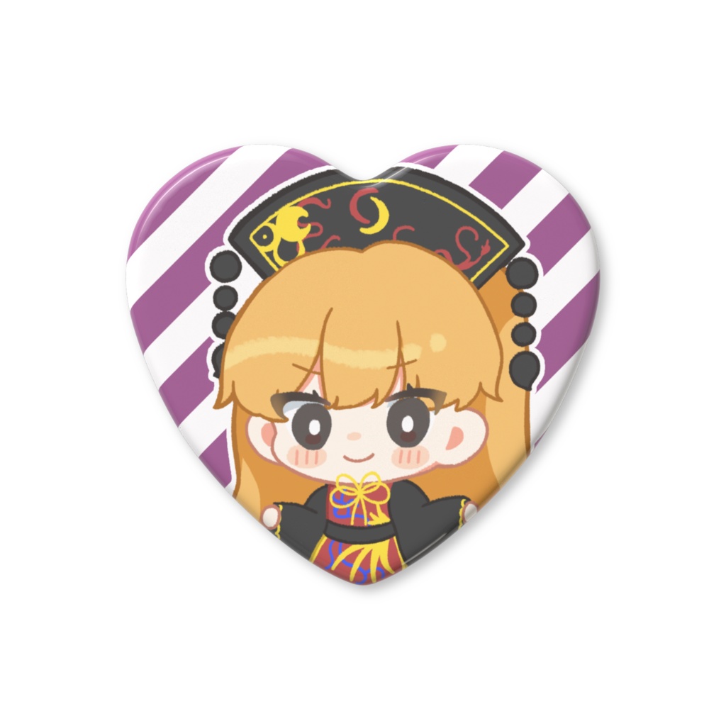 純狐ちゃんハート缶バッジ