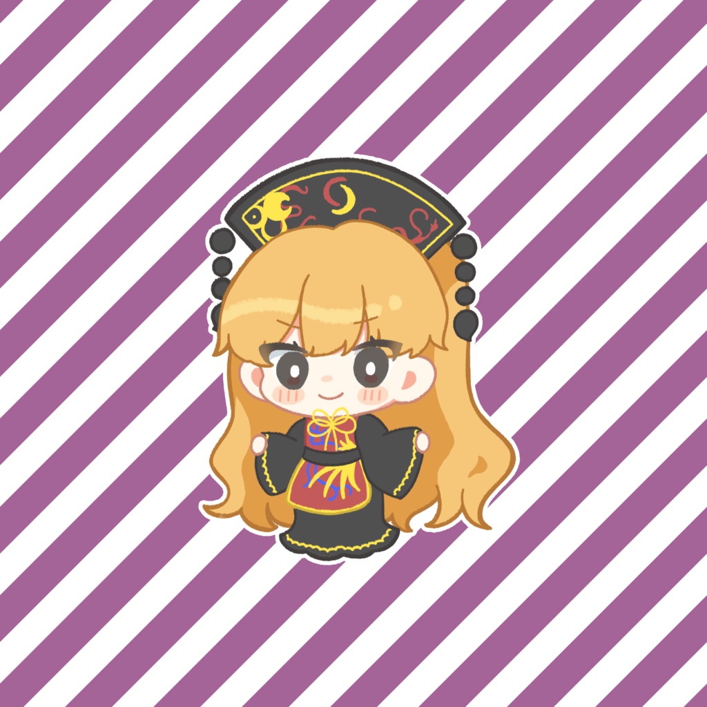 純狐ちゃんハート缶バッジ