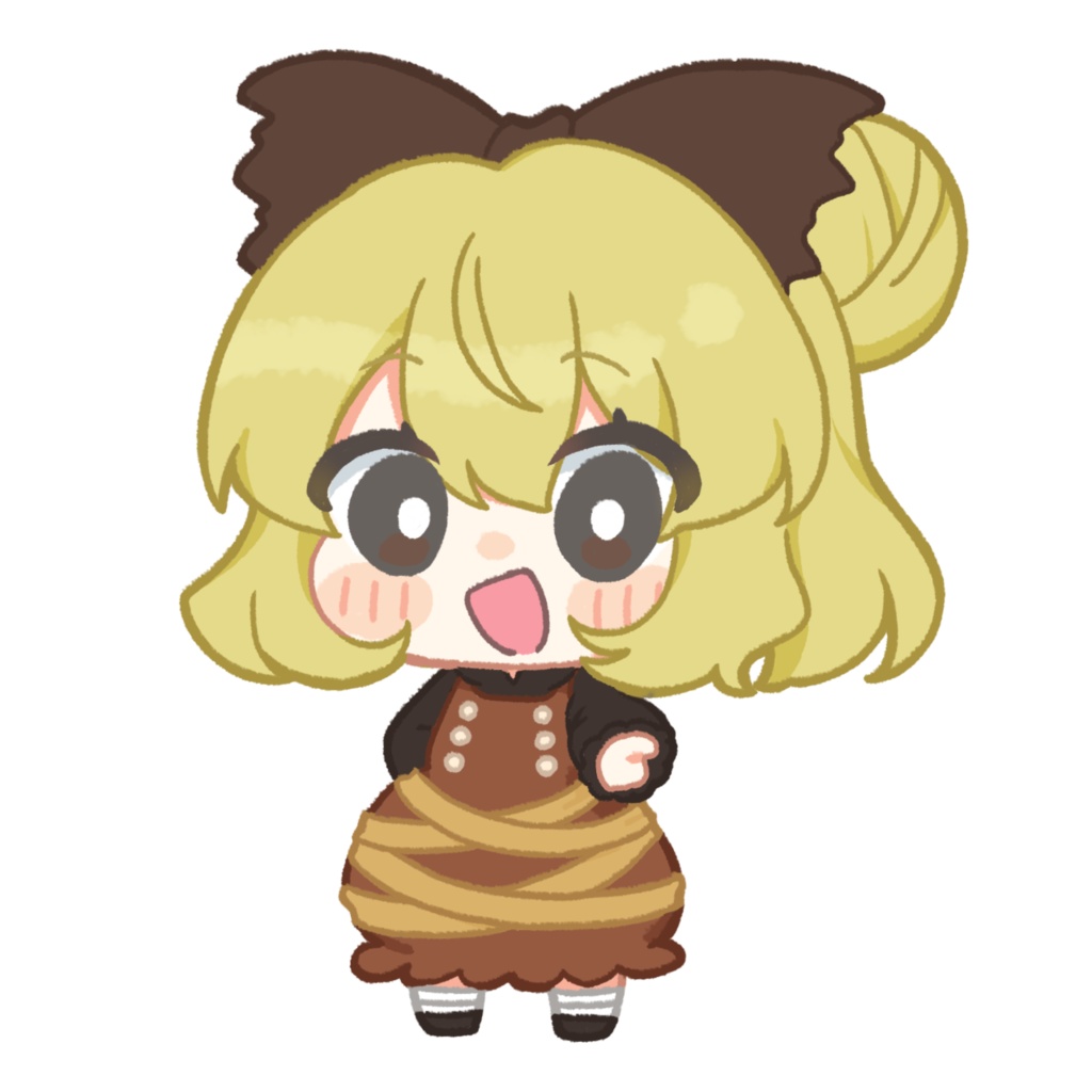 ヤマメちゃんアクリルキーホルダー