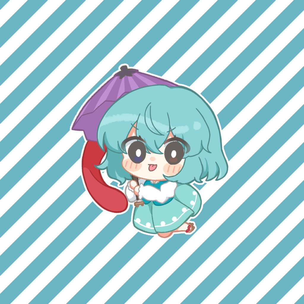 小傘ちゃんハート缶バッジ