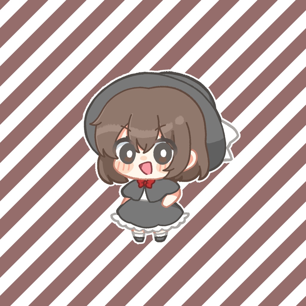 蓮子ちゃんハート缶バッジ
