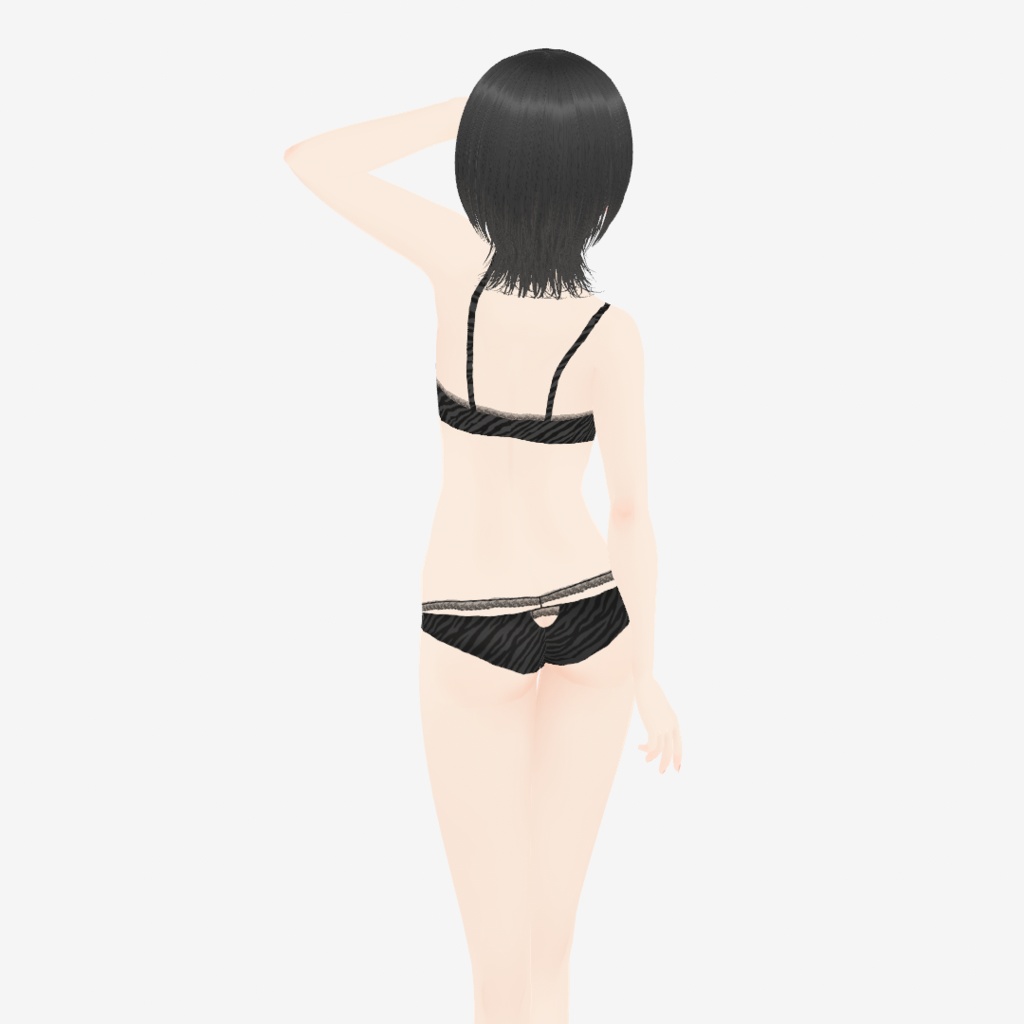 【VRoid】Aloe Underwear|下着 3set