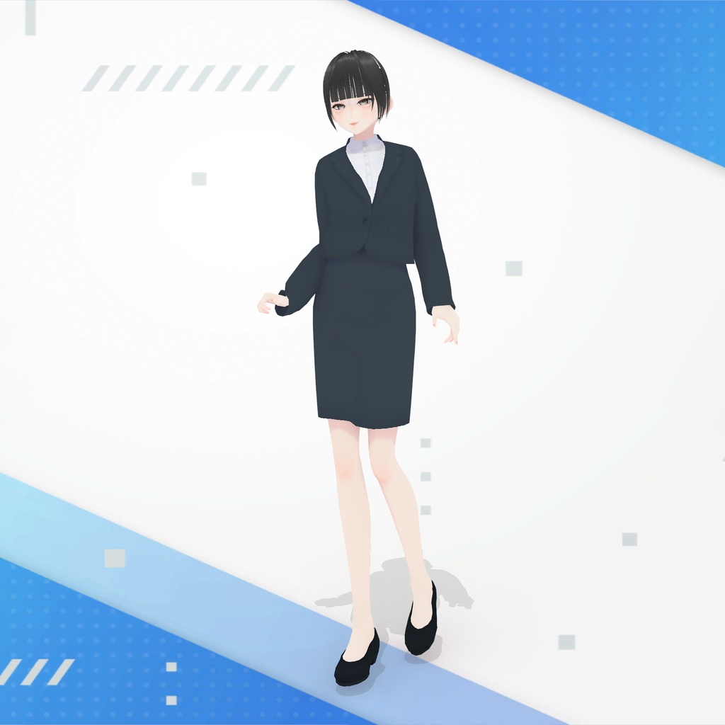 【VRoid】はたらくスーツ|suit