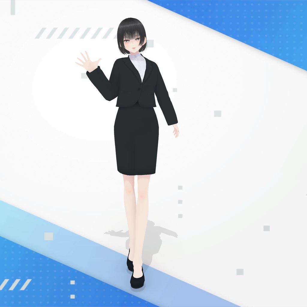 【VRoid】はたらくスーツ|suit