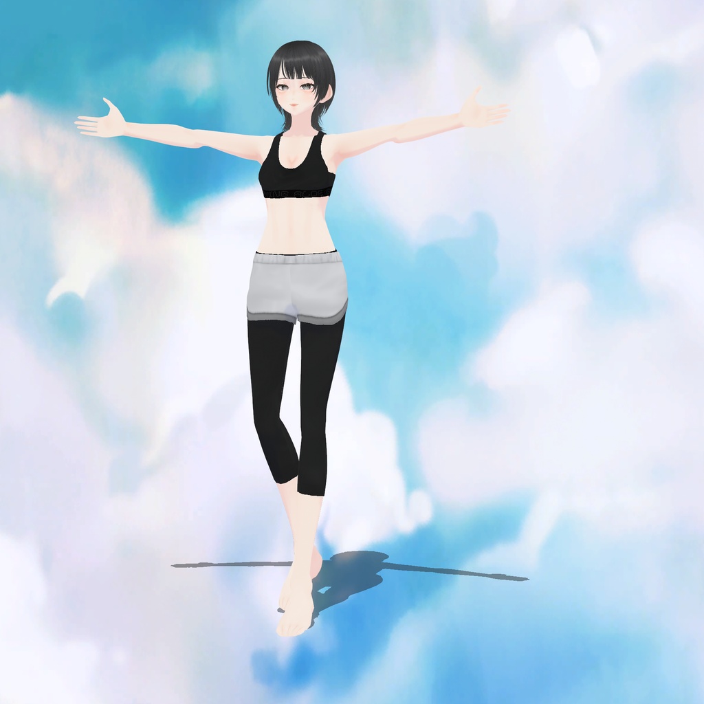 【VRoid】アロエスポーツウェア|Aloe Sportswear