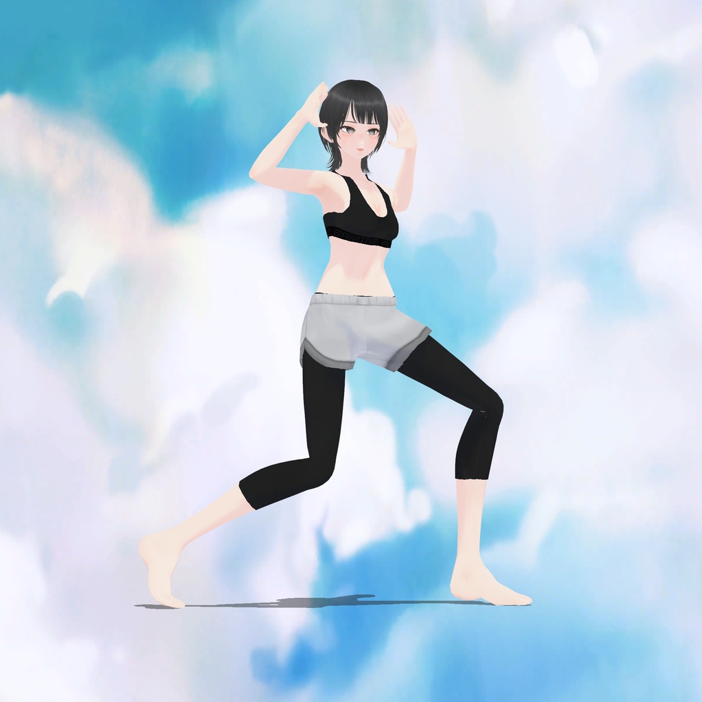 【VRoid】アロエスポーツウェア|Aloe Sportswear