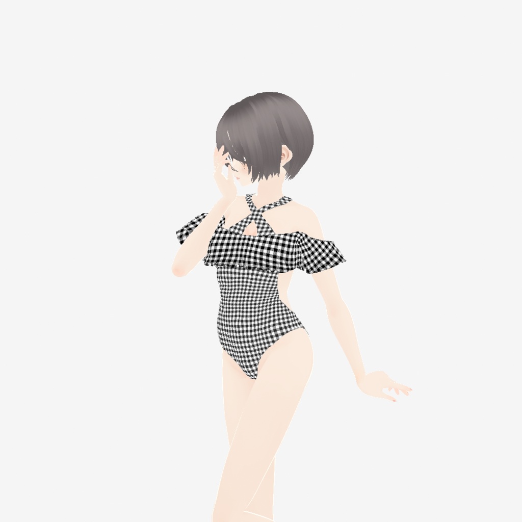 【VRoid】アロエ水着|Aloe swimsuit