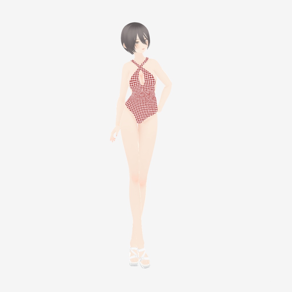 【VRoid】アロエ水着|Aloe swimsuit