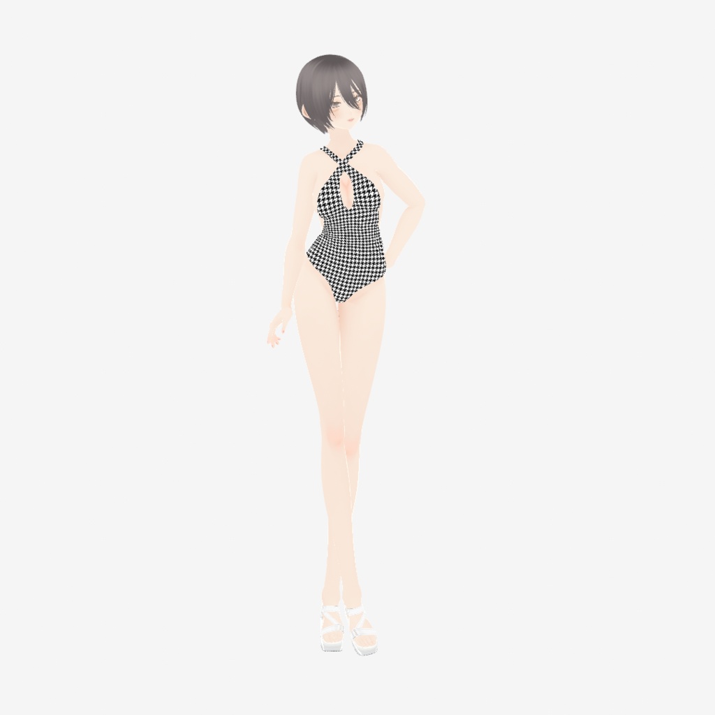 【VRoid】アロエ水着|Aloe swimsuit