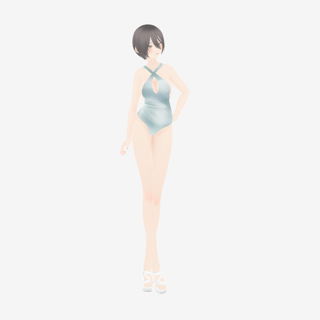 【VRoid】アロエ水着|Aloe swimsuit