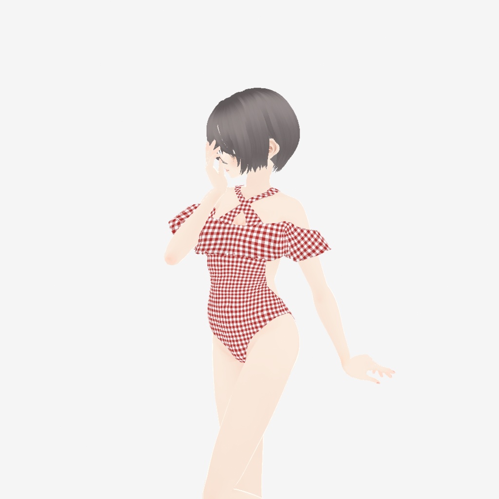 【VRoid】アロエ水着|Aloe swimsuit