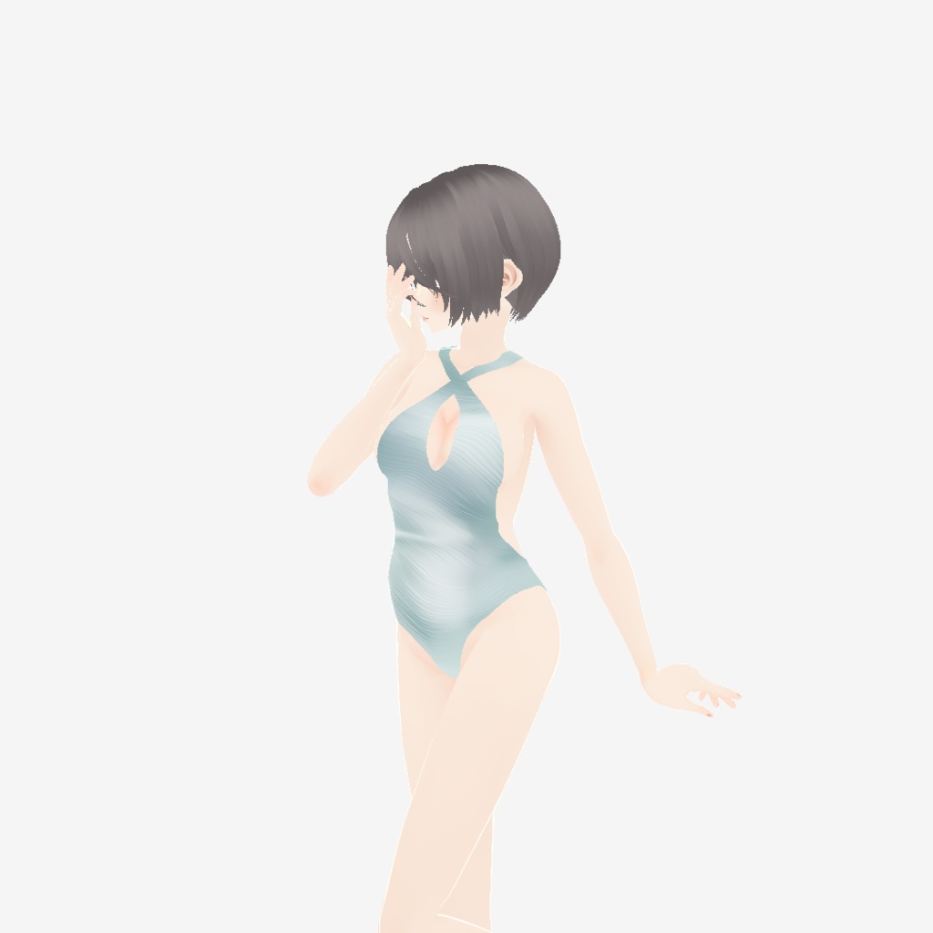 【VRoid】アロエ水着|Aloe swimsuit