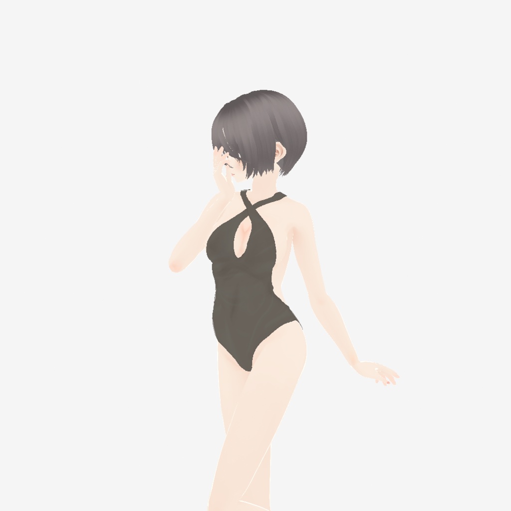 【VRoid】アロエ水着|Aloe swimsuit