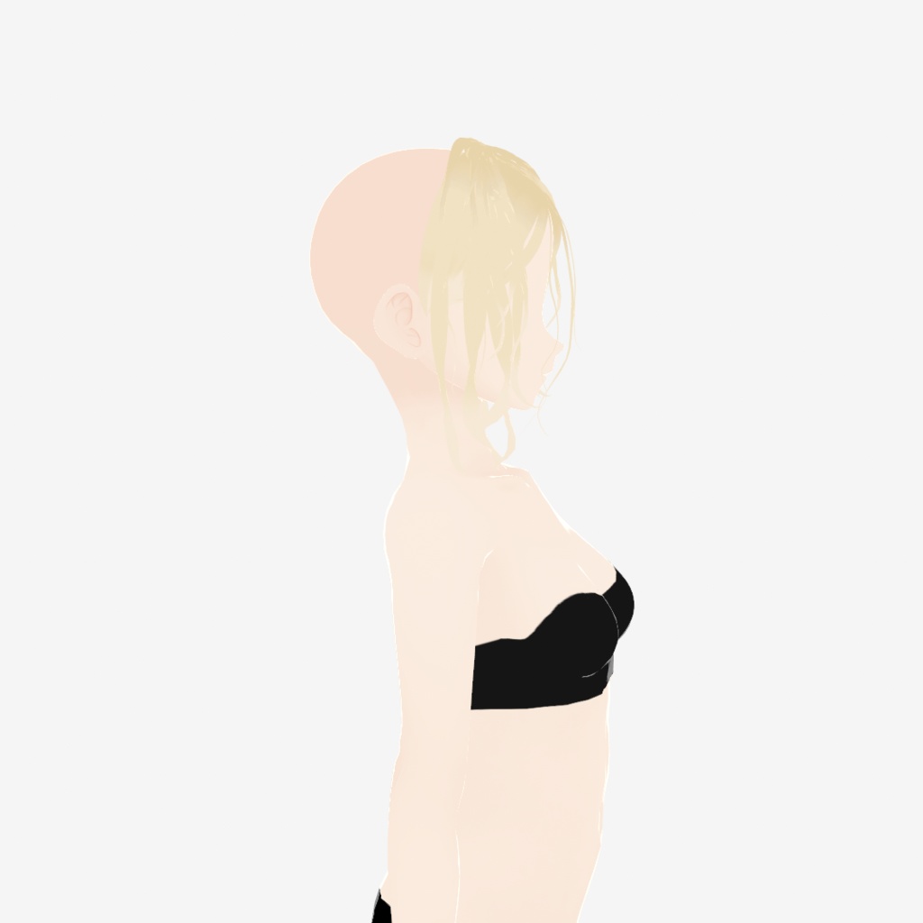 【VRoid】小顔向けギャルロングヘアー|Long hair for gals with small faces