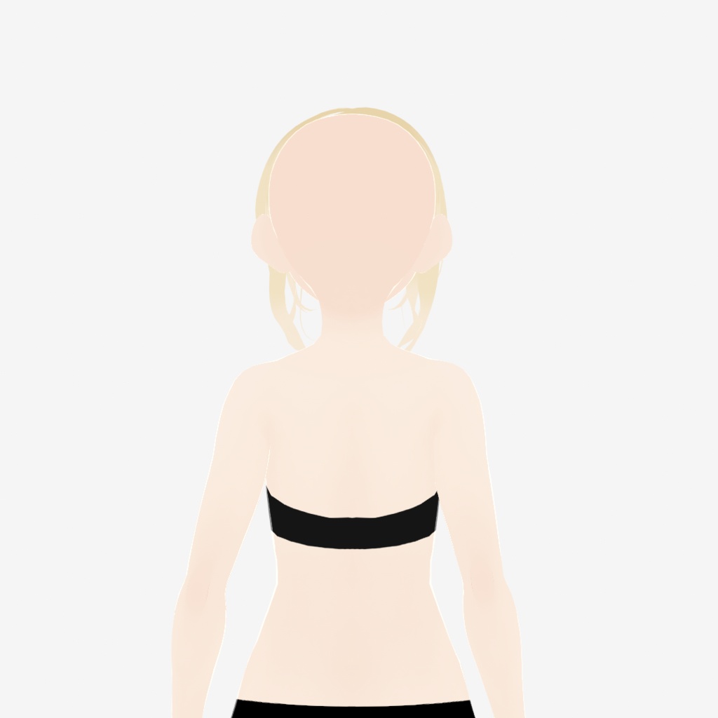 【VRoid】小顔向けギャルロングヘアー|Long hair for gals with small faces