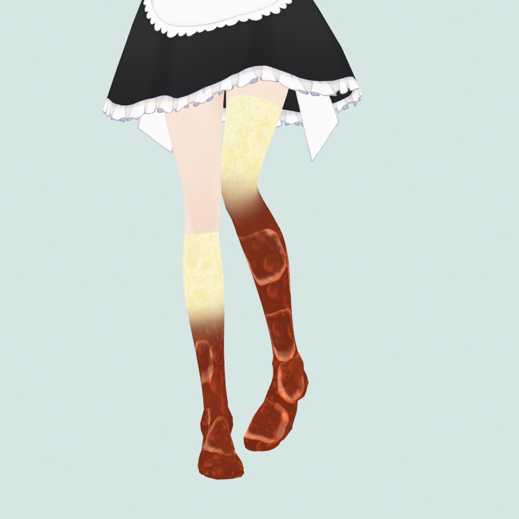 【VRoid】SWEET PATTERNED SOCKS|スイーツ柄靴下