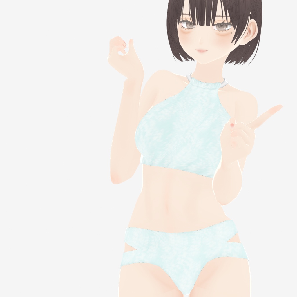 【VRoid】アロエの水着第三弾|Aloe swimwear, third series