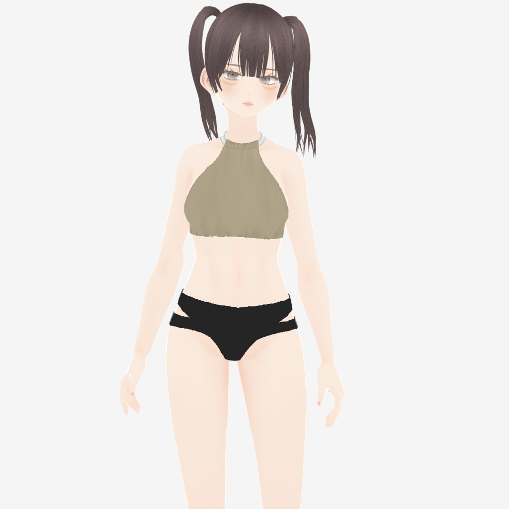 【VRoid】アロエの水着第三弾|Aloe swimwear, third series