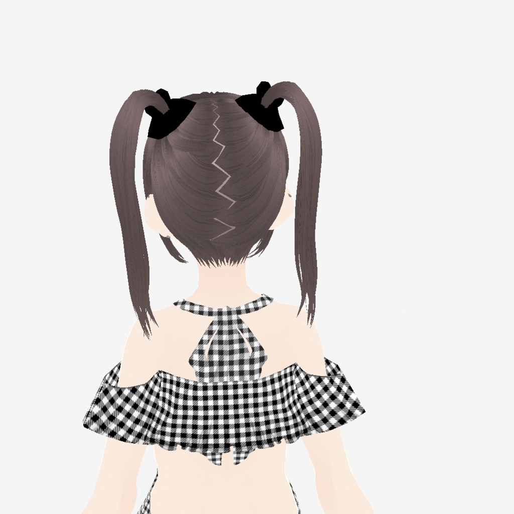 【VRoid】アロエマジカルツインテール|Aloe Magical Twin Tail Hair