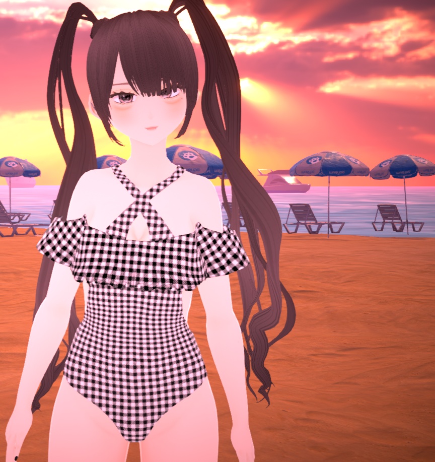 【VRoid】アロエマジカルツインテール|Aloe Magical Twin Tail Hair