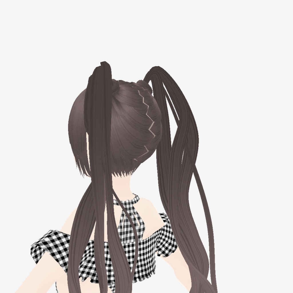 【VRoid】アロエマジカルツインテール|Aloe Magical Twin Tail Hair