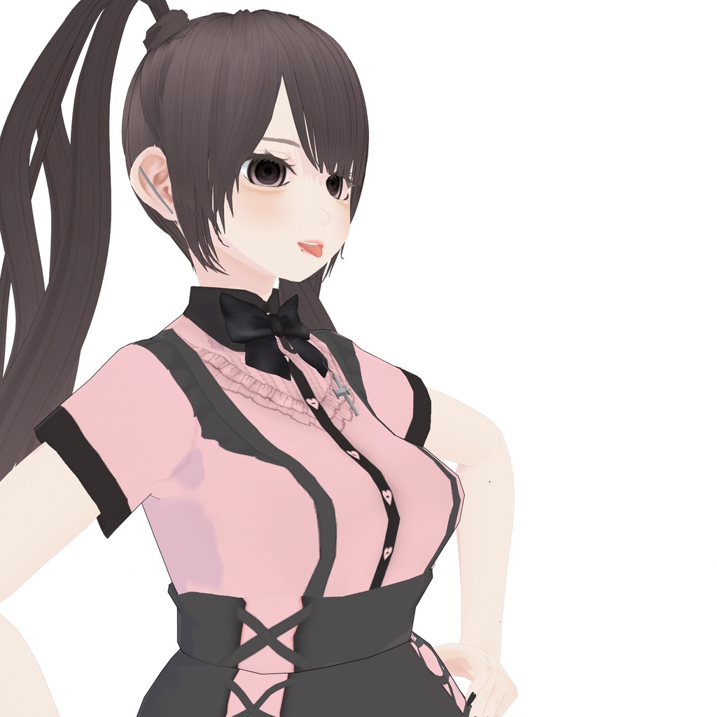 【3Dアバター】あろえてゃ|3D avatar of original character "ALOE Chan