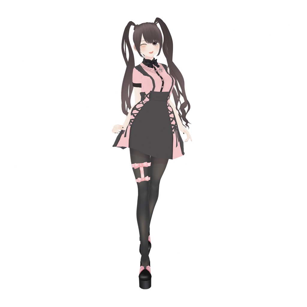 【3Dアバター】あろえてゃ|3D avatar of original character "ALOE Chan