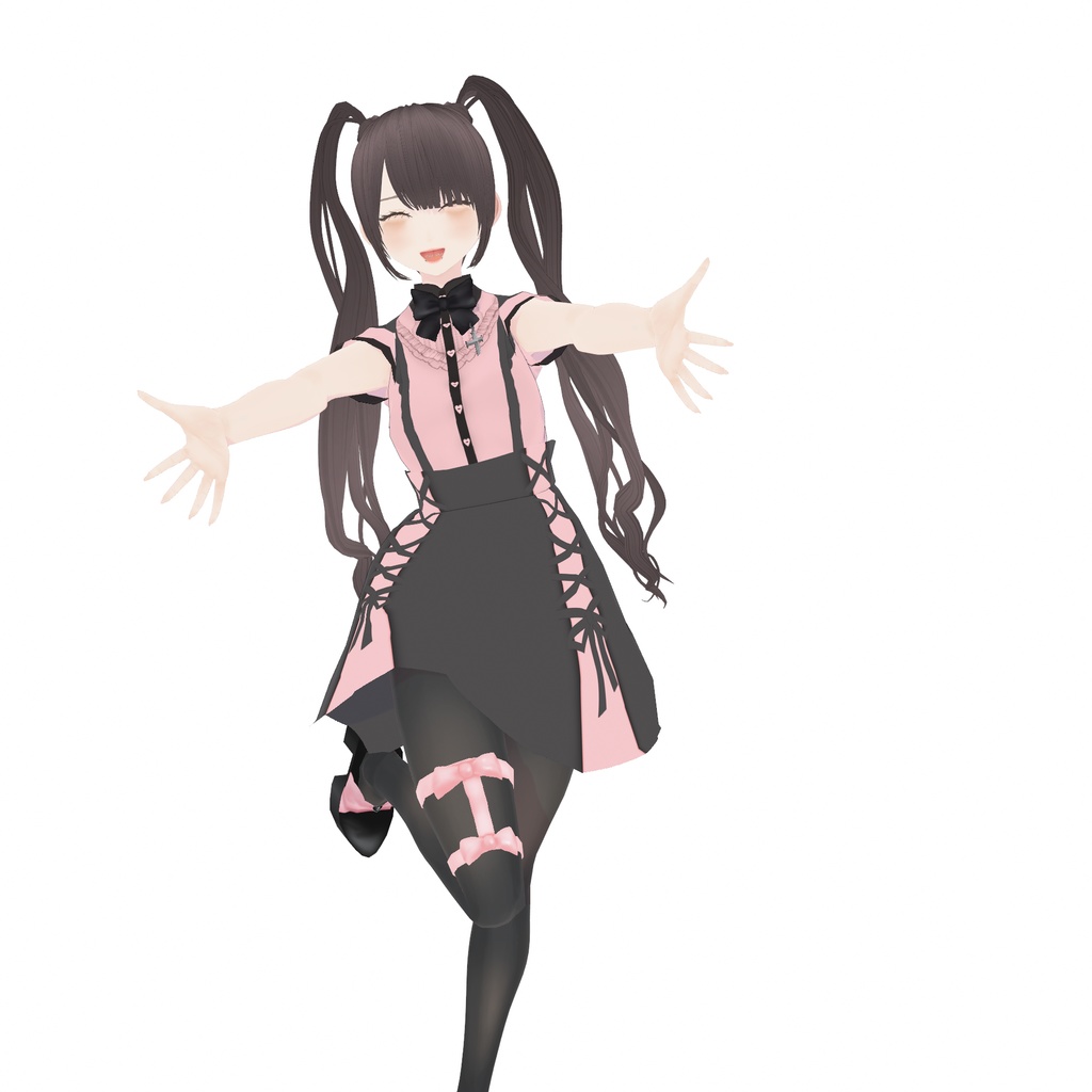 【3Dアバター】あろえてゃ|3D avatar of original character "ALOE Chan