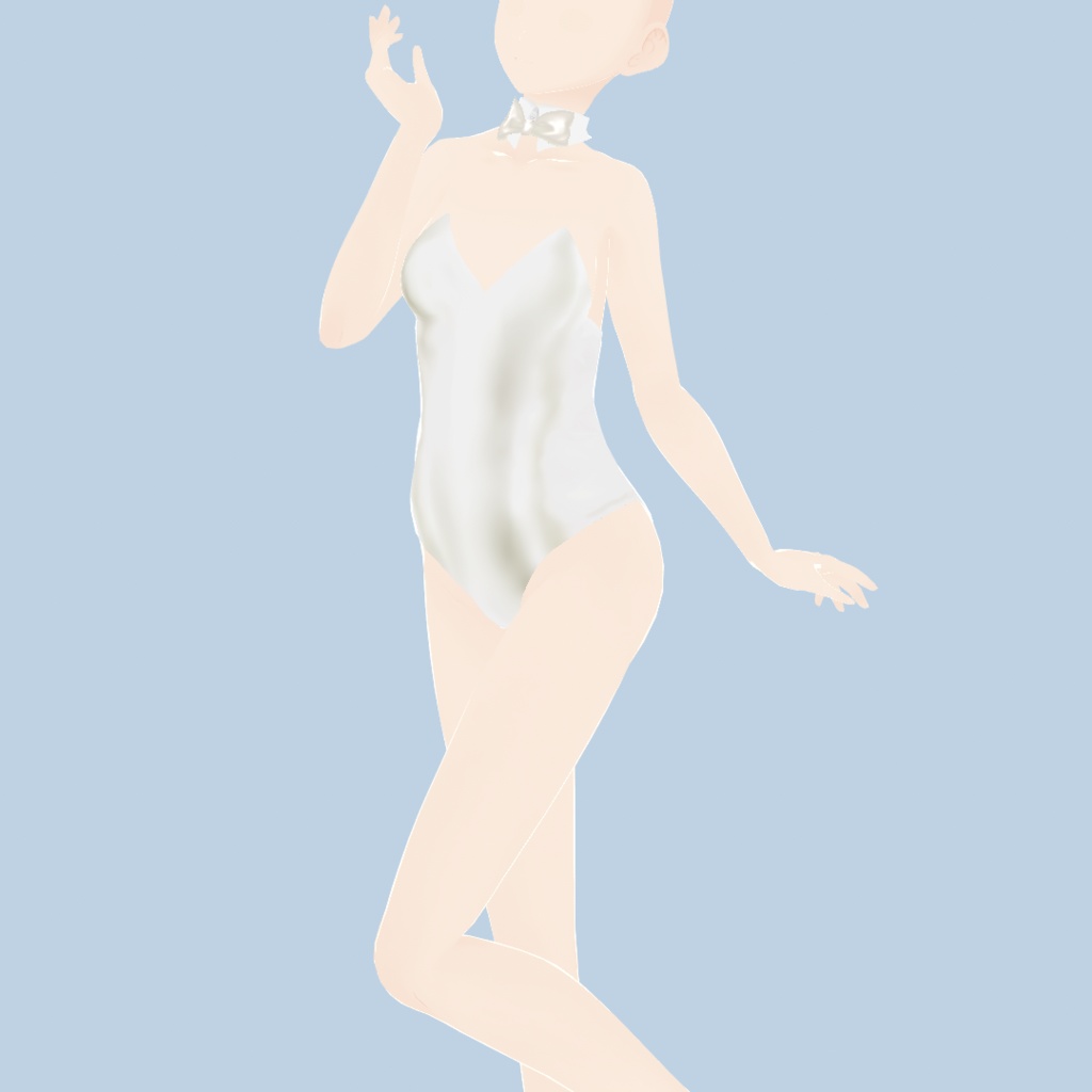 【VRoid】アロエバニーガールの服|Aloe Bunny Girl Clothing