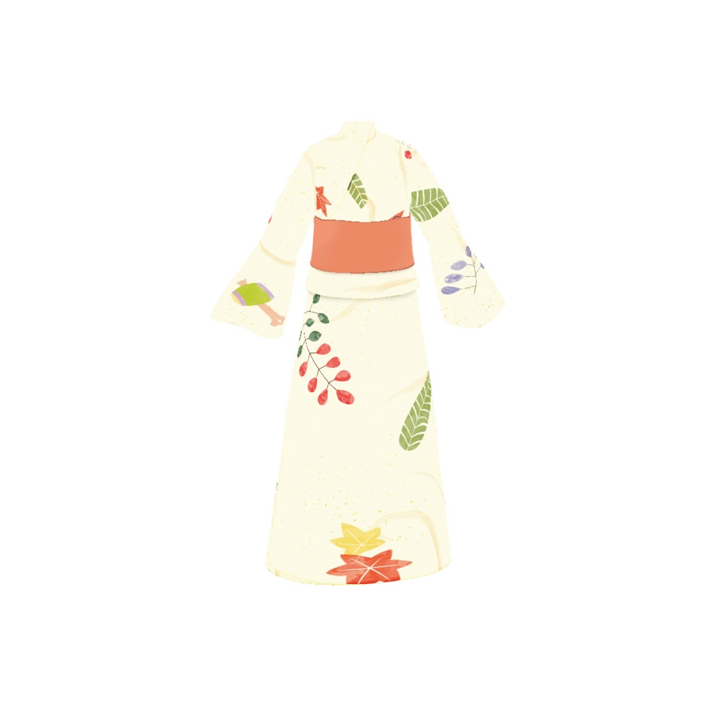 【VRoid】うかれ浴衣|Aloe's UKARE Yukata