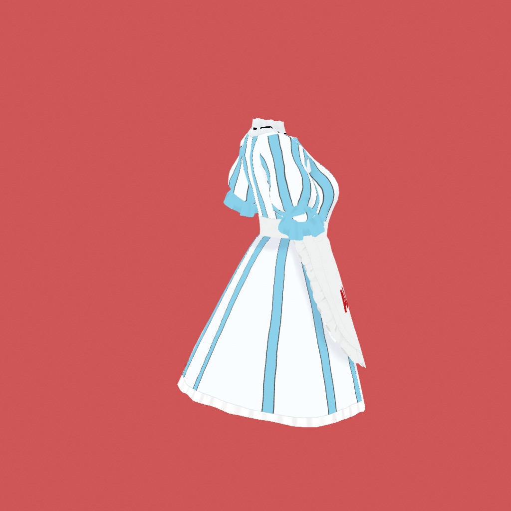 【Vroid衣装】ハンバーガーショップの服| ALOEndy's Hamburger shop clothes