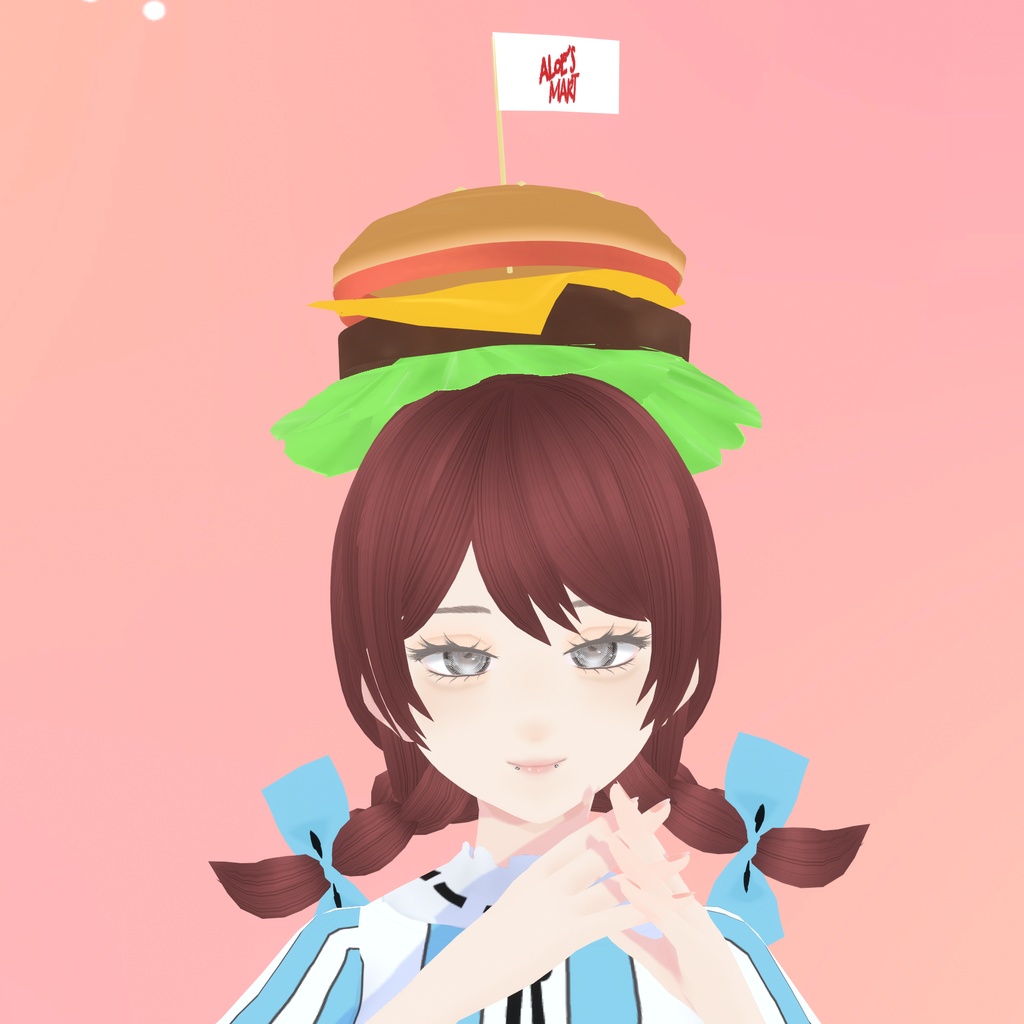 【VRoid】アロエキングバーガー|Aloe King Burger