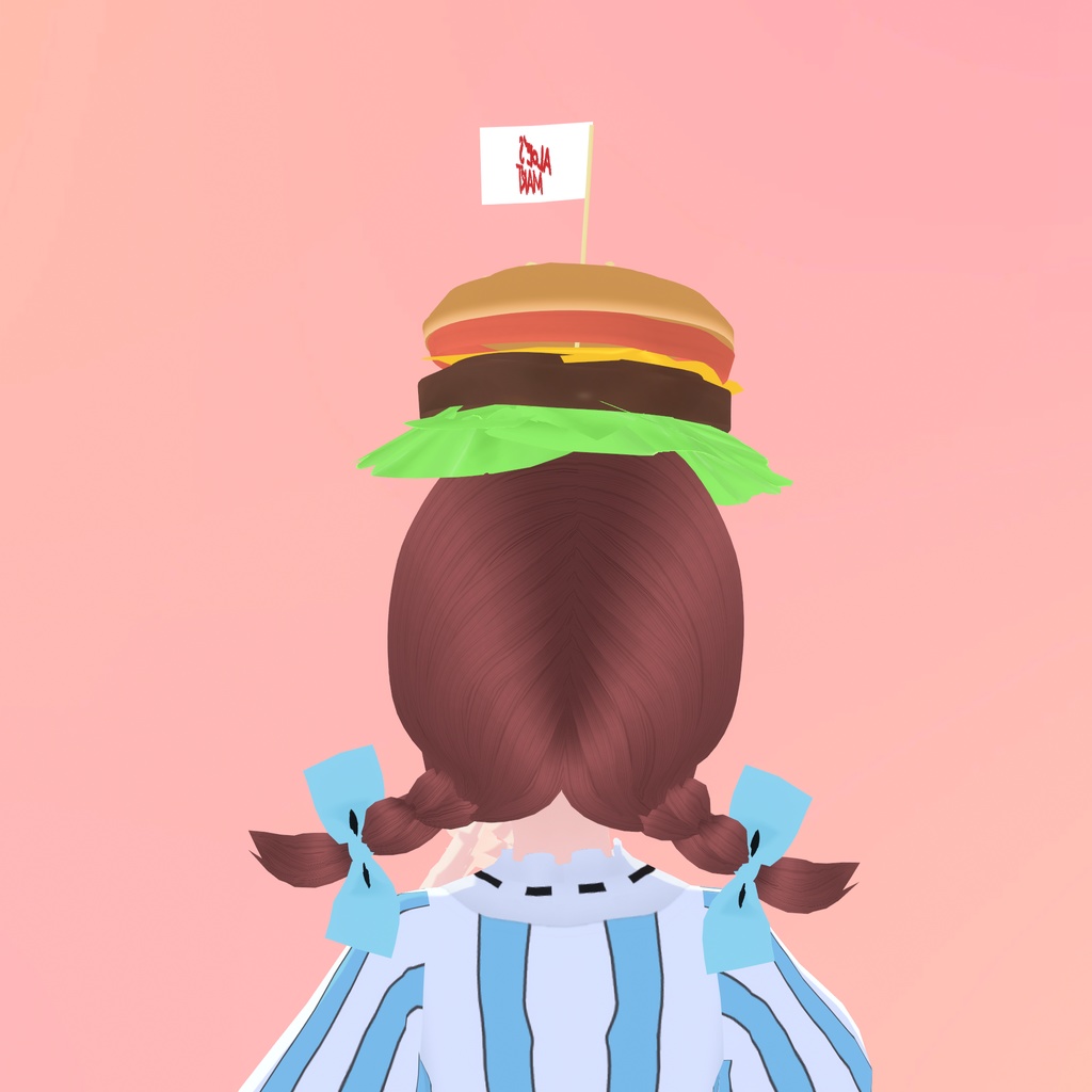 【VRoid】アロエキングバーガー|Aloe King Burger