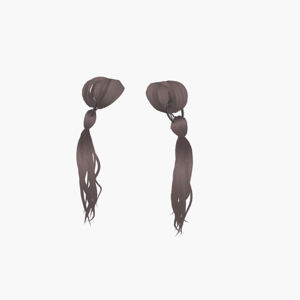 【VRoid】アロエリングツインテ|Aloe ring extensions twin tail