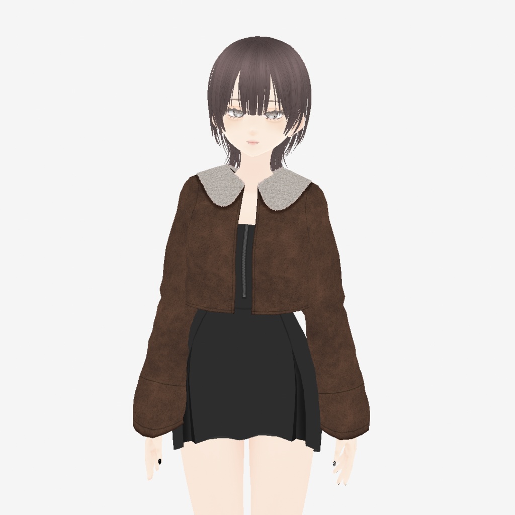 【VRoid】ミニマムなアロエジャケット|Mini length aloe jacket