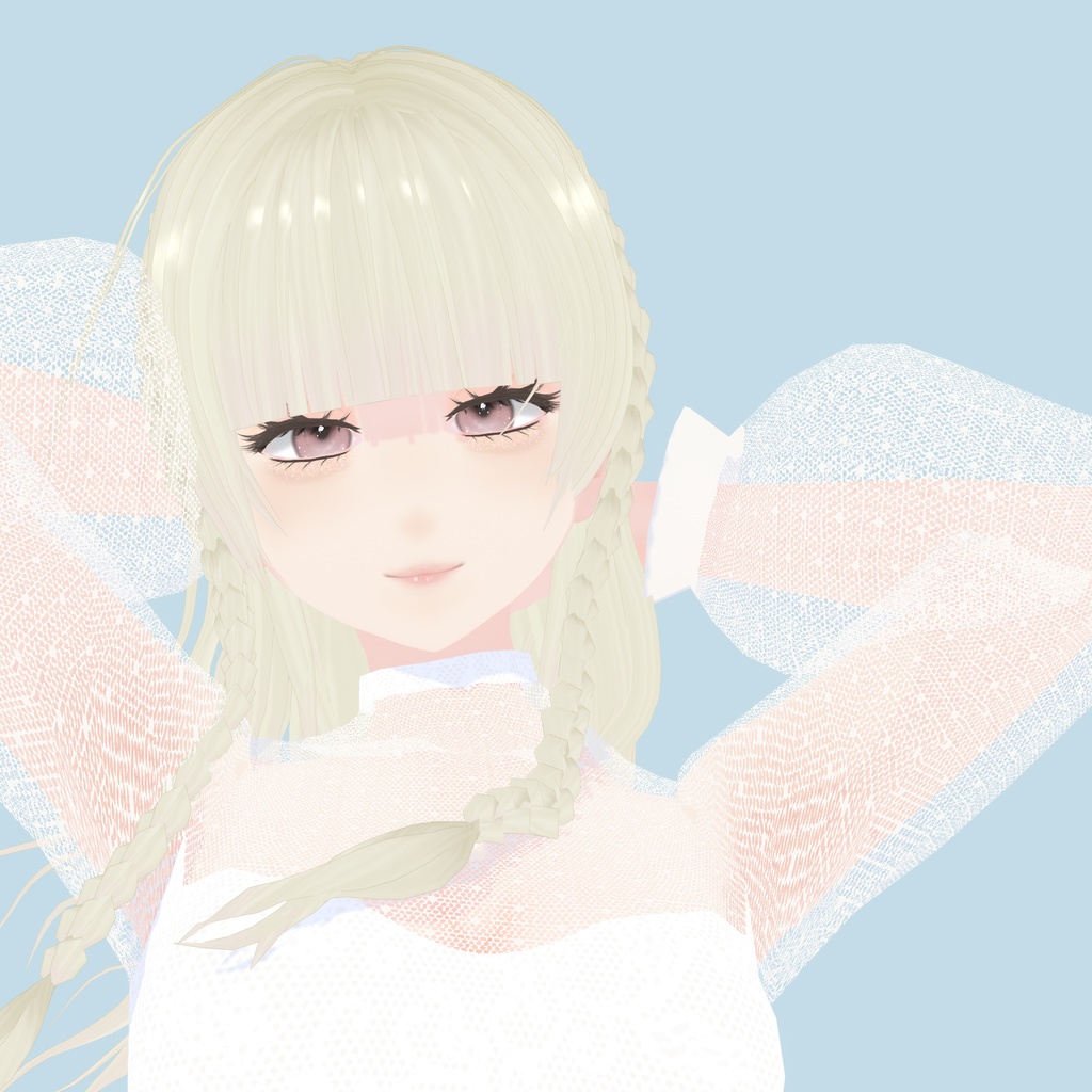 【VRoid】つよくてニューゲームヘア|NewGame+ Hair