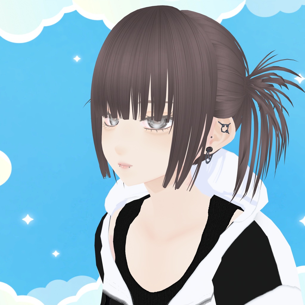 【VRoid】Agave Twin-Tail|アガベツインテール