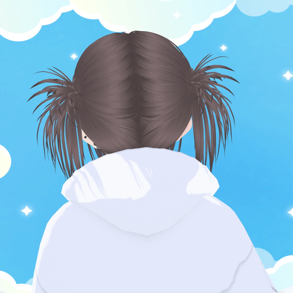 【VRoid】Agave Twin-Tail|アガベツインテール