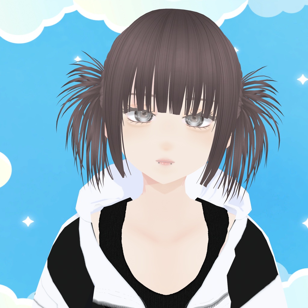 【VRoid】Agave Twin-Tail|アガベツインテール