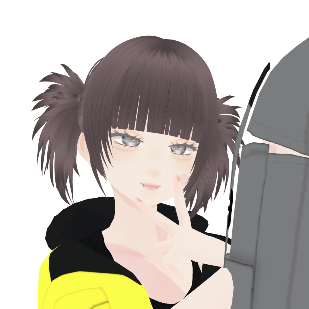 【VRoid】Agave Twin-Tail|アガベツインテール